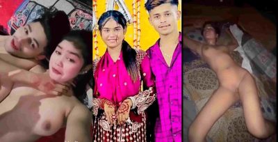 Cute College Couple Sex Pussy Fucking Making Reel after Sex with Full Face